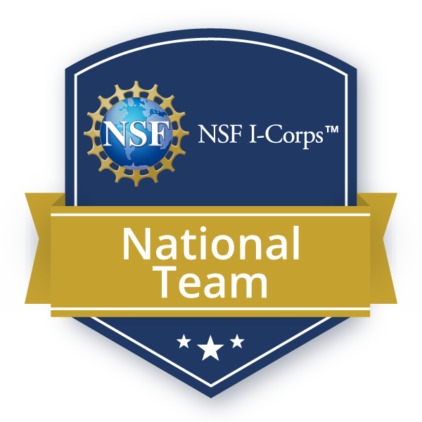 NSF I-Corps National Team badge